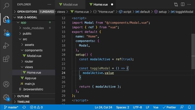 Build a Reusable Modal Component Using Vue 3, The Composition API & Slots смотреть онлайн