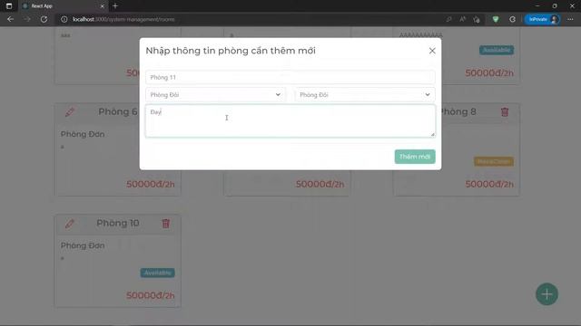 Demo Hotel Management - Mern App: React JS, MongoDB, ExpressJS, Nodejs смотреть онлайн