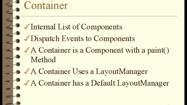 83.Java Intro -Chapter12.Placing Components in a Window-Lesson1.Containers and Layout Managers смотреть онлайн