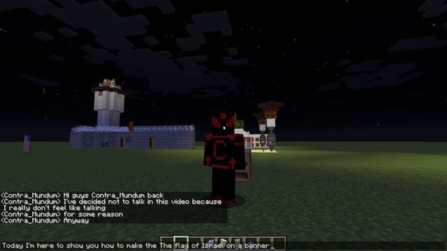 How to make the flag of Israel on a Minecraft Banner (Read Description) смотреть онлайн