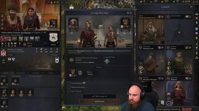 THE PUPPETMASTER OF PERSIA! Crusader Kings 3 - Legacy of Persia Campaign #5 смотреть онлайн