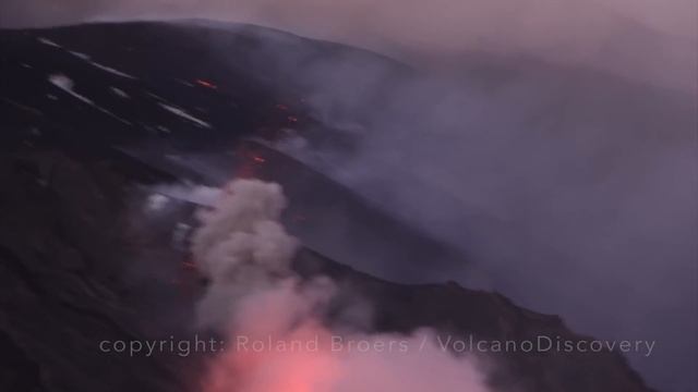 Etna Erupts On Christmas Eve 2018: Huge Lava Flow Travels Into Valle Del Bove