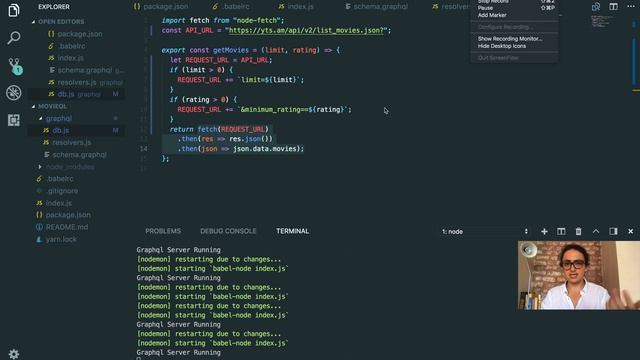 나의 첫번째 GraphQL서버 만들기 #12 Wrapping a REST API with GraphQL Part Two смотреть онлайн