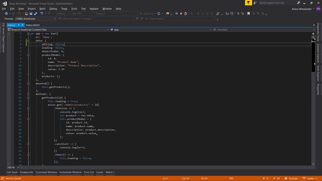 Intermediate ASP.NET Core Tutorial - Online Shop Ep.13 - Bulma & Vue Components смотреть онлайн