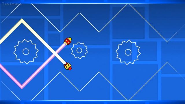 Hyper Wave (Sonic Wave Remake) Layout | Geometry Dash смотреть онлайн