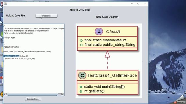 Java to UML Class Diagram смотреть онлайн