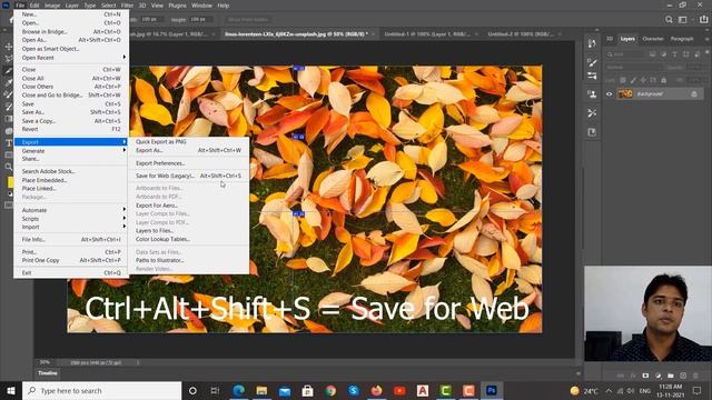 Slice Tool in Photoshop смотреть онлайн