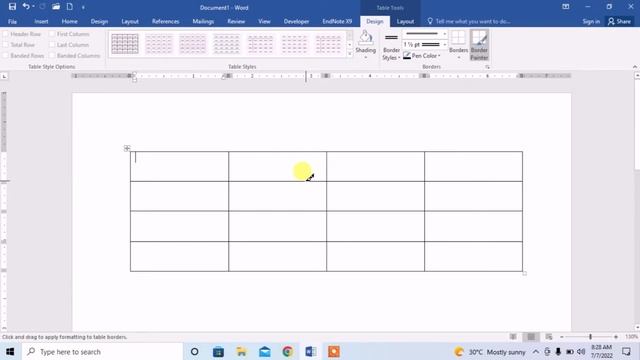 Table cell Border Double Line MS Word | How To Insert Double line Table Border In Microsoft Word смотреть онлайн