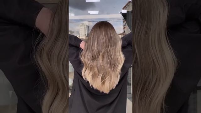 Балаяж? #hair #airtouch #shatush #аиртач #колорист #парикмахер #блондинка смотреть онлайн