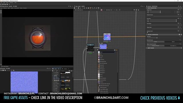 (GUI Game Design) in Substance Designer | "Procedural" GUI | No Bitmaps/Vectors - just experimentin смотреть онлайн