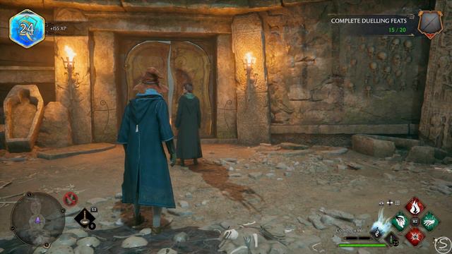 SEBASTIAN KILLS HIS UNCLE - Hogwarts Legacy (Avada Kedavra)