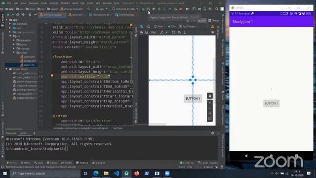 New to Programming | Session 2 | Android Study Jam смотреть онлайн
