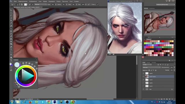 КАК РИСОВАТЬ ВОЛОСЫ. CG Secrets смотреть онлайн