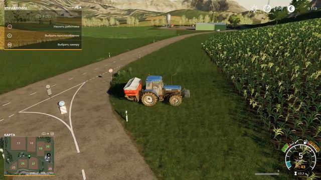 Farming Simulator 19 Прохождение карты Фельсбрунн часть 38 смотреть онлайн