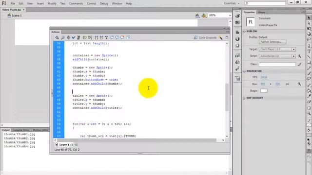 Flash video player using AS3.0 and XML Part 3/4 - Flash Tutorials смотреть онлайн