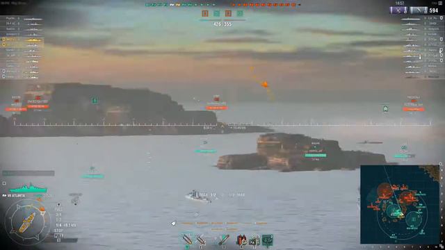 Ibuki+Atlanta - Nagato Lehrling / #187 / Lets Play World of Warships смотреть онлайн