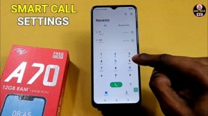 How To Enable Smart Call Setting in Itel A70 | Itel A70 में Smart Call Setting कैसे On करे