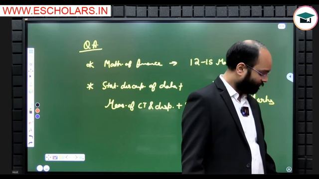 65 Marks पक्के Quantitative Aptitude | CA Foundation June 24 | MSLR Important Chapters | ICAI Exams