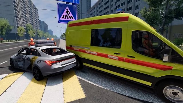 ПОСЛЕДНЕЕ ТАКСИ! РЕКОНСТРУКЦИЯ АВАРИИ БЛОГЕРА MISTER KEY | BeamNG.drive