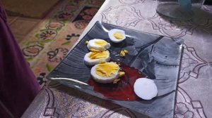 Дегустация яиц утки индийский бегунок