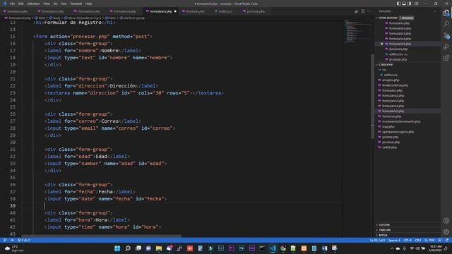Como crear un FORMULARIO con HTML 5 y BOOTSTRAP - FACIL 2022 смотреть онлайн