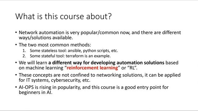 Udemy (AI for Network Engineers) video 1: course overview смотреть онлайн