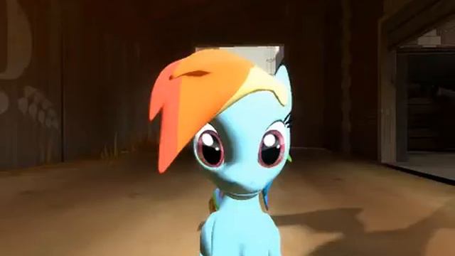 My Little Pony Garry's Mod: Rainbow Dash finds a present смотреть онлайн