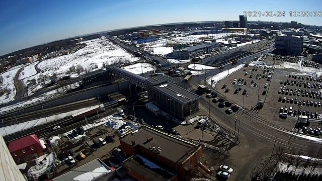 Москва Щербинки Спортивная улица вэб камера.