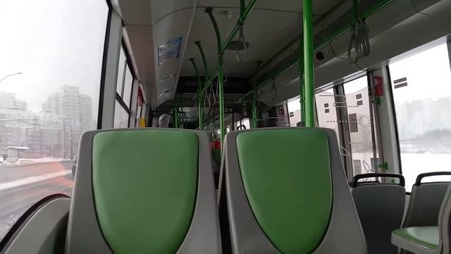 электробус минска БКМ Е433 бортовой номер 2809 маршрут 32С смотреть онлайн