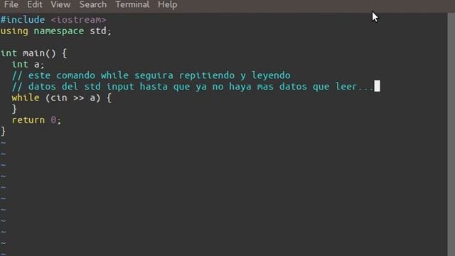 Leyendo un archivo a través del stdin смотреть онлайн