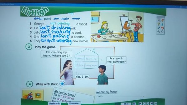 Fly High 3 Lesson 10 ( 3 урок)