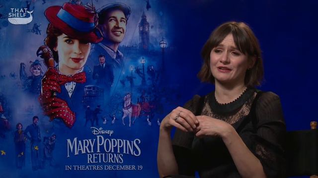 MARY POPPINS RETURNS: Emily Mortimer Interview смотреть онлайн