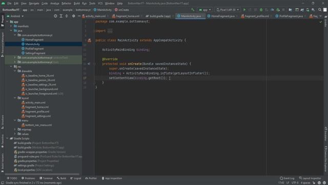 Bottom Navigation Bar - Android Studio | Fragments | Java | 2022 смотреть онлайн
