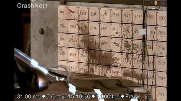 2016 Hyundai Tucson Crash Test (Frontal Crash)