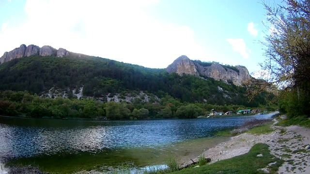 Озеро на Мангуп Кале(time lapse) смотреть онлайн