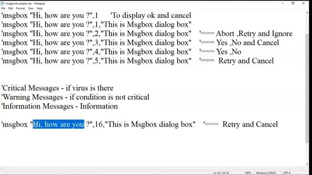How to use the InputBox and MsgBox functions смотреть онлайн