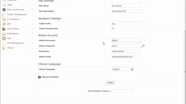 How to install Joomla 2.5 and 3.0 in cPanel смотреть онлайн