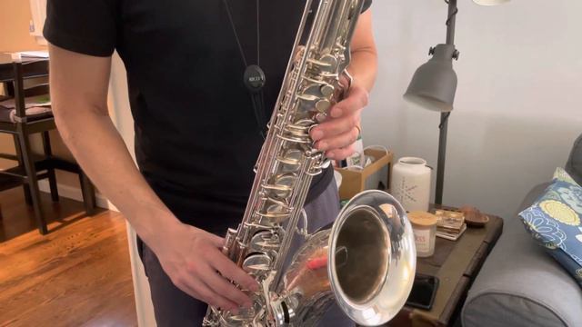1956 67,xxx Silver Plated Selmer Mark VI Tenor Saxophone Demo, www.dcsax.com смотреть онлайн