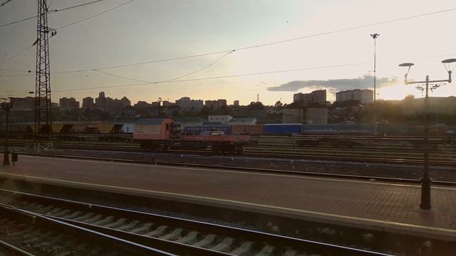 Вокзал Енисей, Красноярск, станция Путепровод. Железнодорожная прогулка. Красноярск 2023 год смотреть онлайн