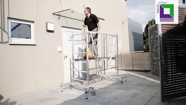 Передвижные и складные леса Guenzburger Steigtechnik смотреть онлайн