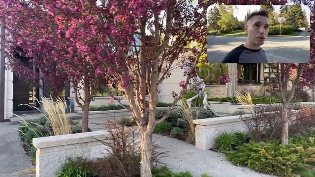 Гуляем в районе Britannia Калгари, смотрим дома и район смотреть онлайн