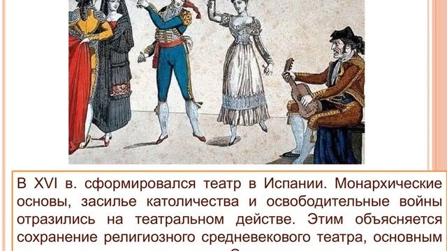 Урок МХК. Театр эпохи Возрождения смотреть онлайн