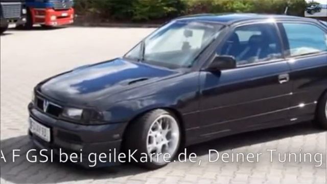 OPEL ASTRA F ТЮНИНГ!!! смотреть онлайн