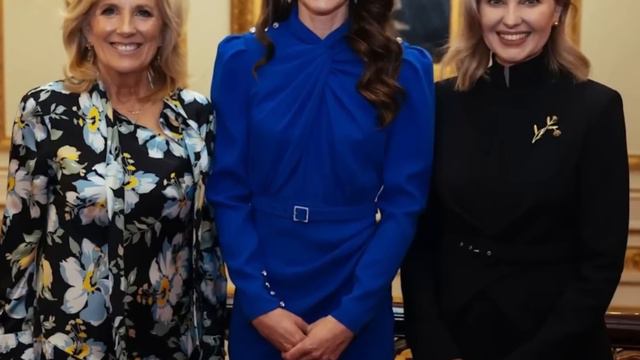 Princess Kate meets Jill Biden and Ukraine’s first lady ahead of King Charles’ coronation смотреть онлайн
