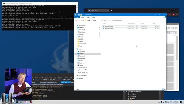 MeshCentral - Authenticode Time Stamp and Info Resource Strings смотреть онлайн