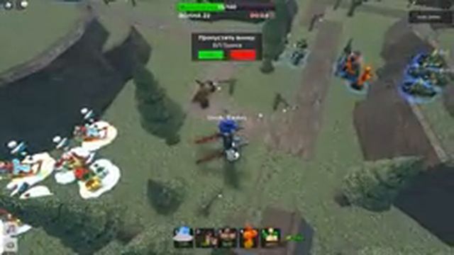 Новые Снайпера и Солдаты в Fallen Mode Tower Defense Simulator Роблокс Товер Дефенс смотреть онлайн