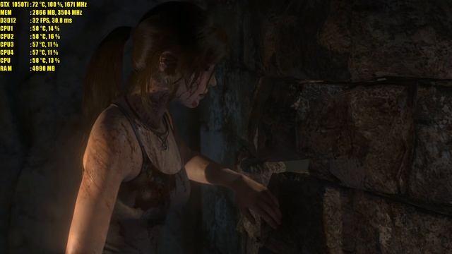 Rise of the Tomb Raider GTX 1050TI 4GB | High settings | 1080p смотреть онлайн