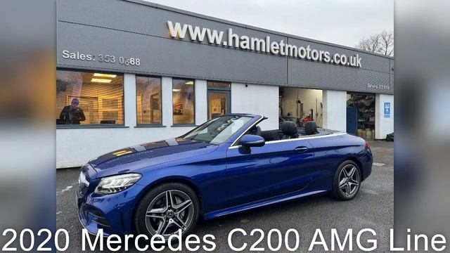 2020 Mercedes C200 AMG Line смотреть онлайн