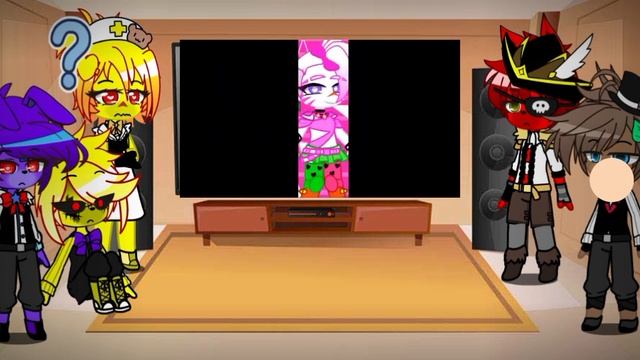 Fnaf 1 react to Fnaf security breach memes || Glammike AU || смотреть онлайн