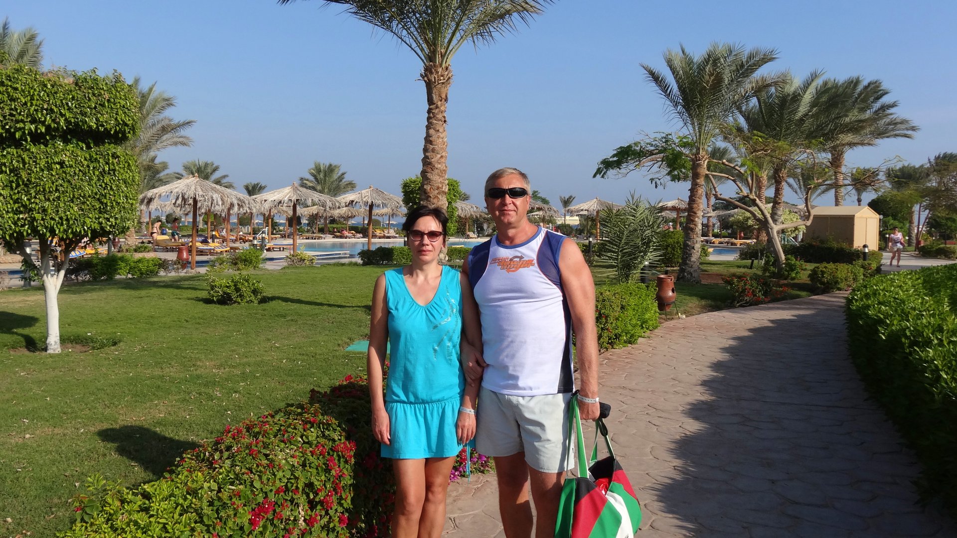 Египет.Хургада. Отель Long Beach Resort. смотреть онлайн